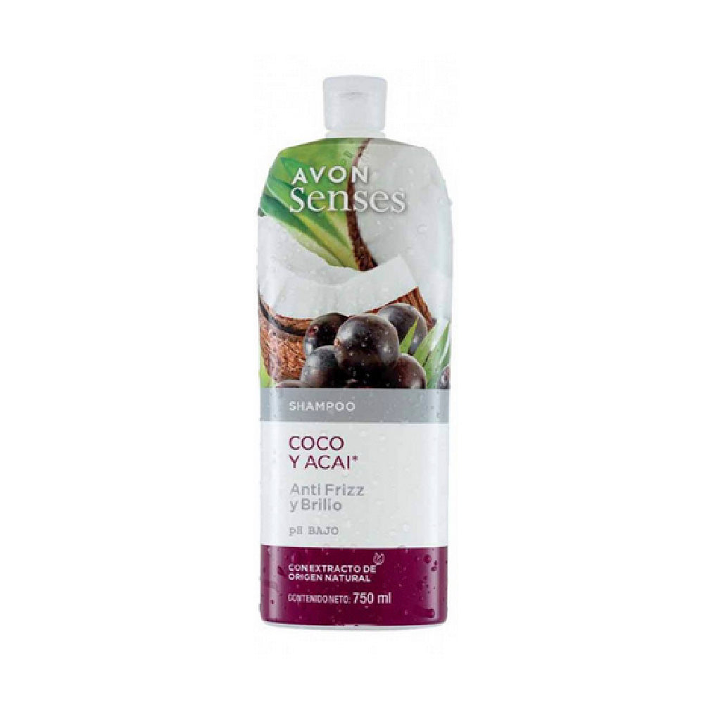 Avon Senses Shampoo Coco Y Acai 750ml