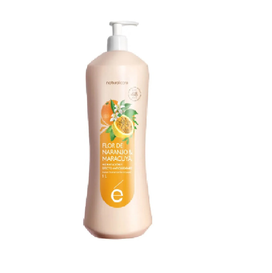 Esika Naturalcare Locion Humectante Flor de Naranjo y Maracuya 1L