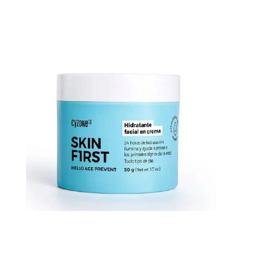Cyzone Skin First Prevencion Hidratante Facial En Crema 50g