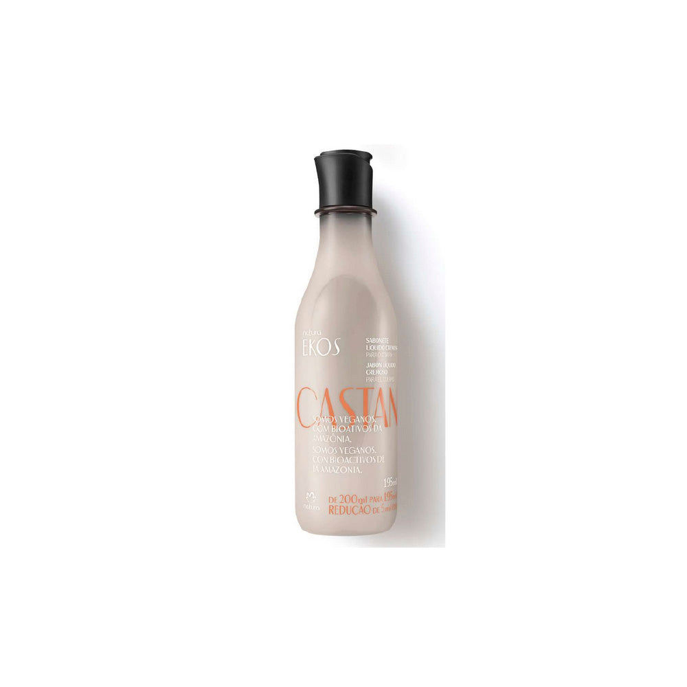 Natura Ekos Castaña Jabon Liquido Cremoso Corporal 195ml