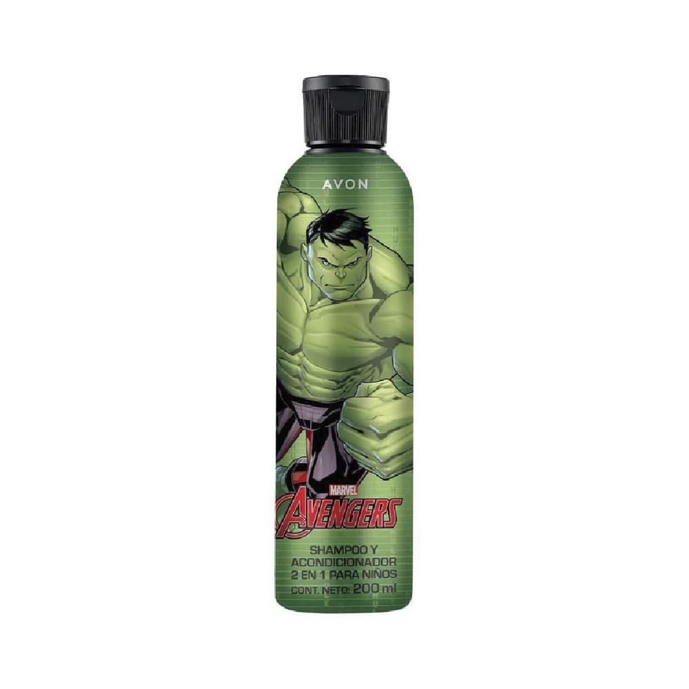 Avon Marvel Avengers Shampoo Y Acondicionador 2 En 1 Para Niños 200ml