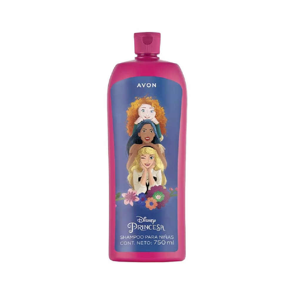 Avon Disney Princesa Shampoo Para Niñas 750ml