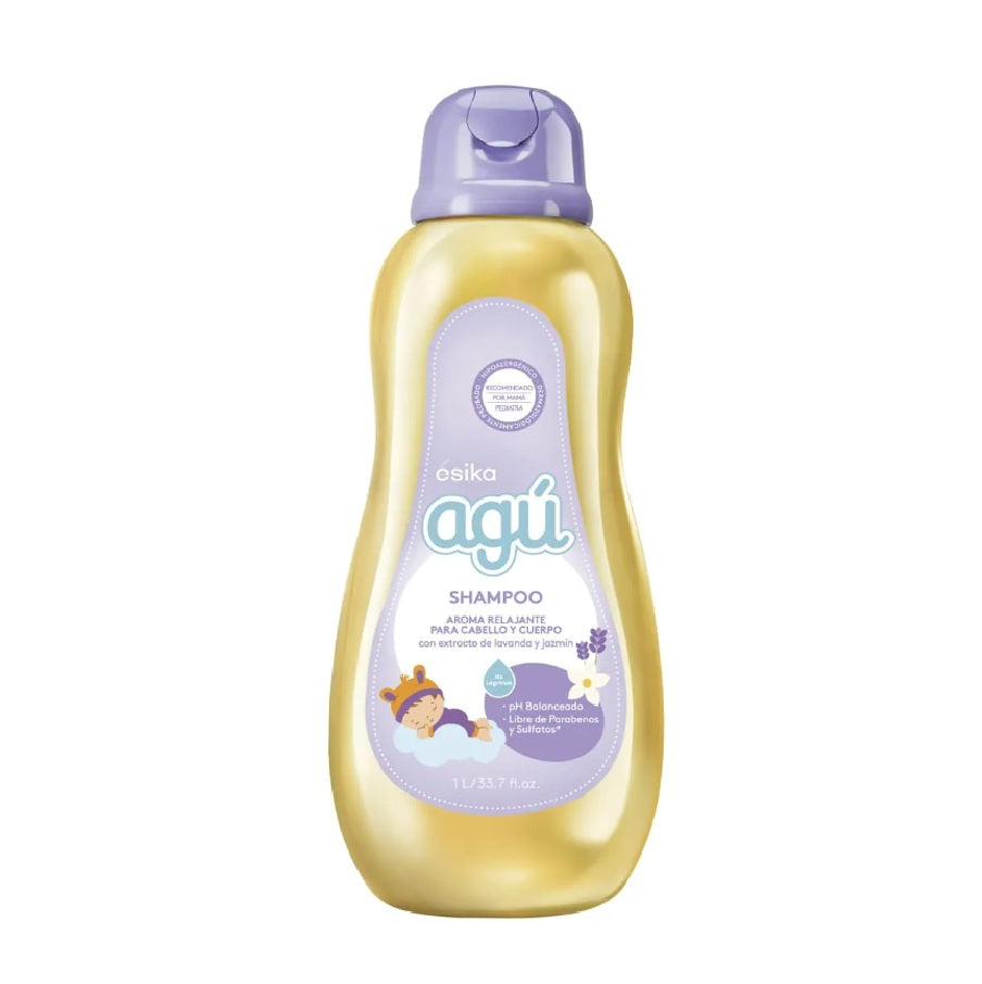 Esika Agu Shampoo Lavanda y Jazmin 1L