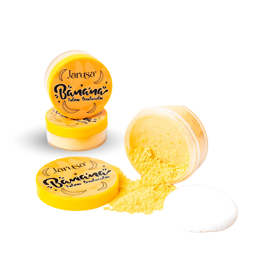 Jarusa Banana Polvos Traslucidos De Maquillaje