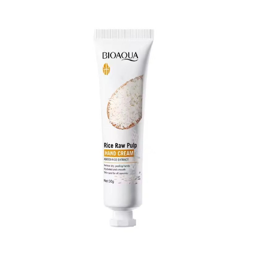 Bioaqua Crema Hidratante Para Manos Extracto De Arroz 30g