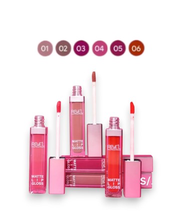 Revel Labial Lip Gloss Matte Tono 03 7.5ml