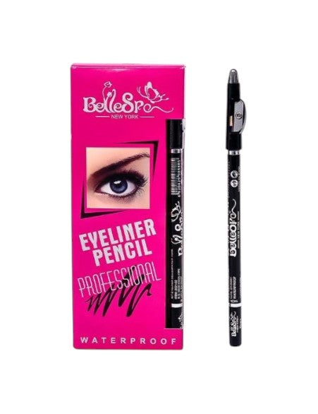 Bellespa Lapiz Delineador De Ojos Professional Tono Negro
