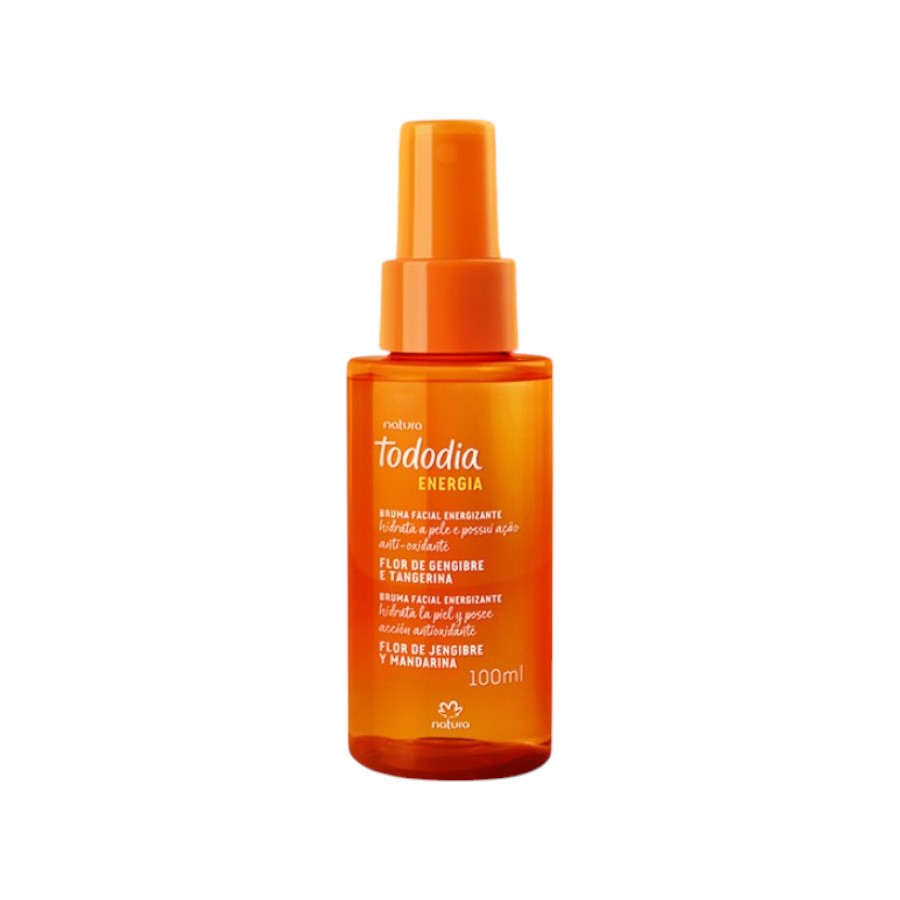 Natura Bruma Facial Energizante Flor De Jengibre Y Mandarina 100ml
