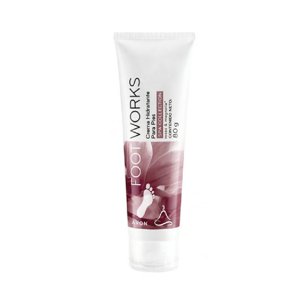 Avon Foot Works Crema Hidratante Para Pies 80G