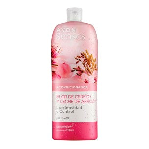 Avon Senses Acondicionador Flor de Cerezo y Leche de Arroz 750ml