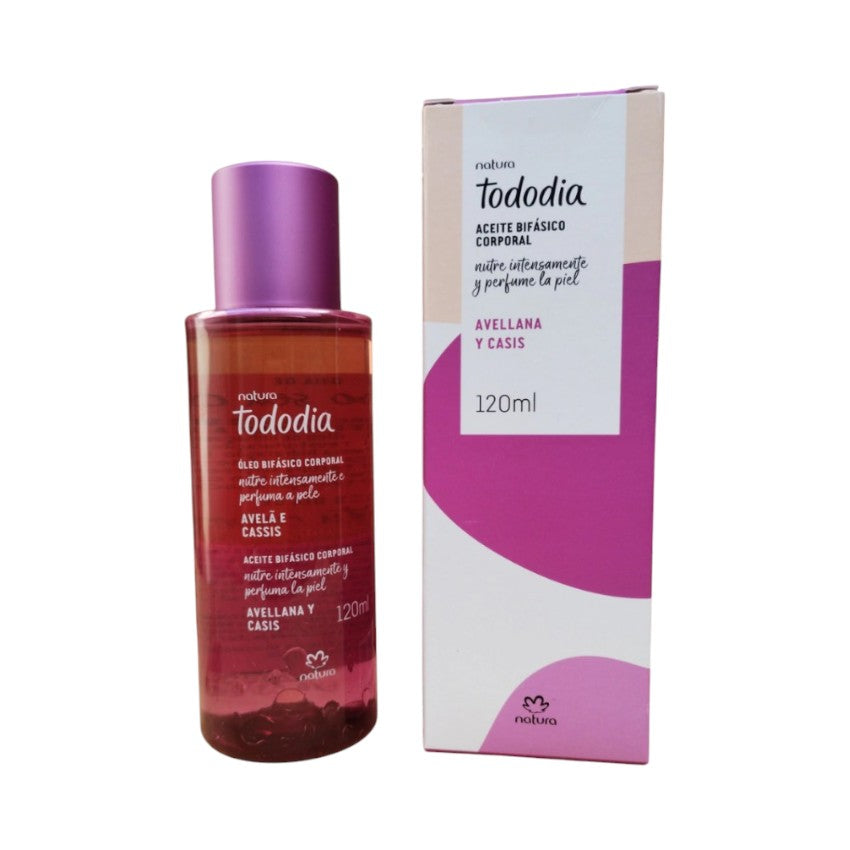 Natura Tododia Aceite Bifasico Avellana Y Casis 120ml