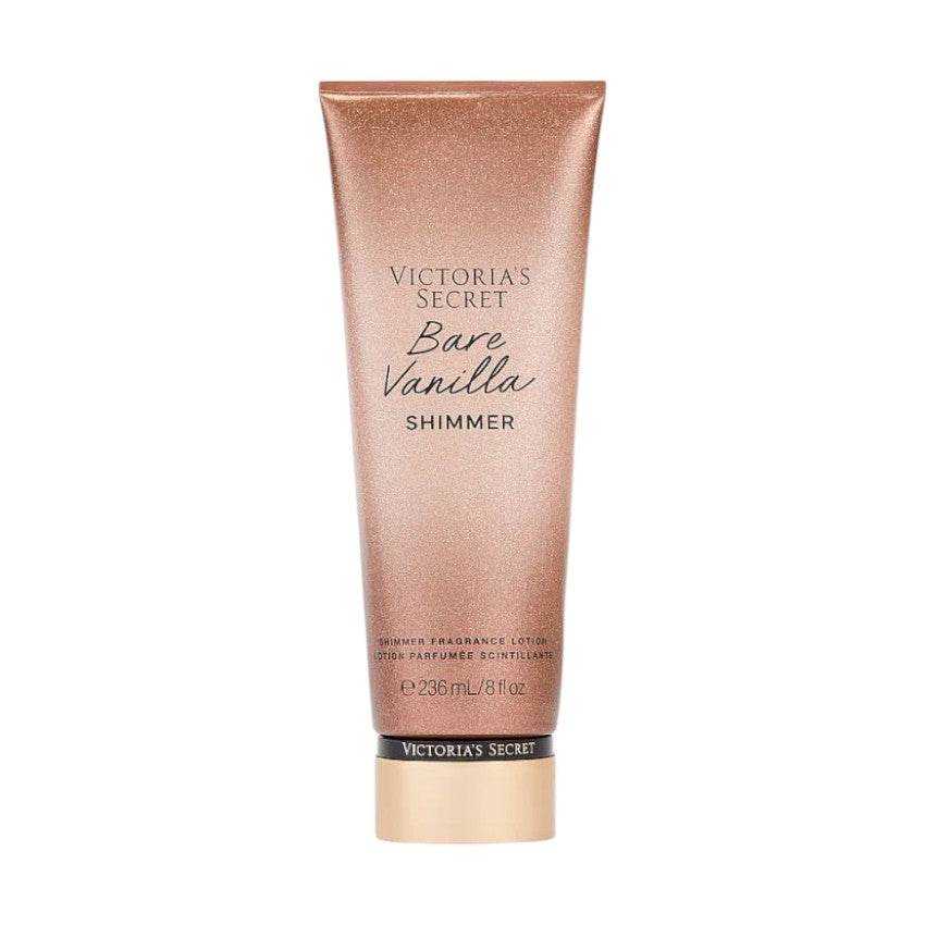 Victorias Secret Locion Corporal Con Brillo Bare Vanilla 236ml