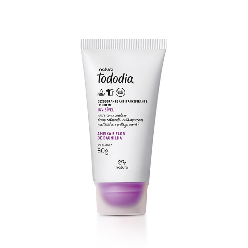 Natura Tododia Desodorante En Crema Ciruela Y Flor De Vainilla 80g