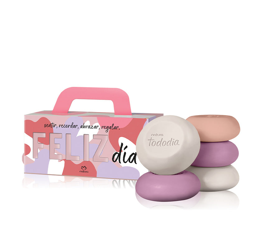 Natura Tododia Feliz Dia Madre 2025 Jabones Surtidos 5 unidades De 90g c/u