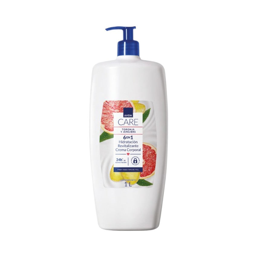 Avon Care Crema Corporal Toronja y Jengibre 1 Litro