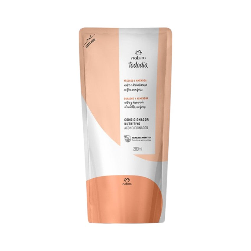 Natura Tododia Repuesto Acondicionador Nutritivo Durazno Y Almendra 280ml