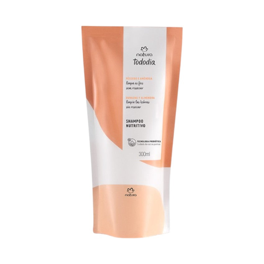 Natura Tododia Repuesto Shampoo Nutritivo Durazno Y Almendra 300ml