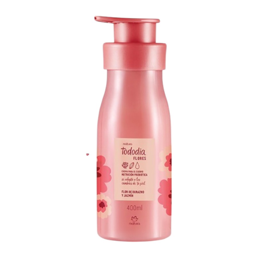 Natura Tododia Crema Corporal Flor De Durazno Y Jazmin 400ml