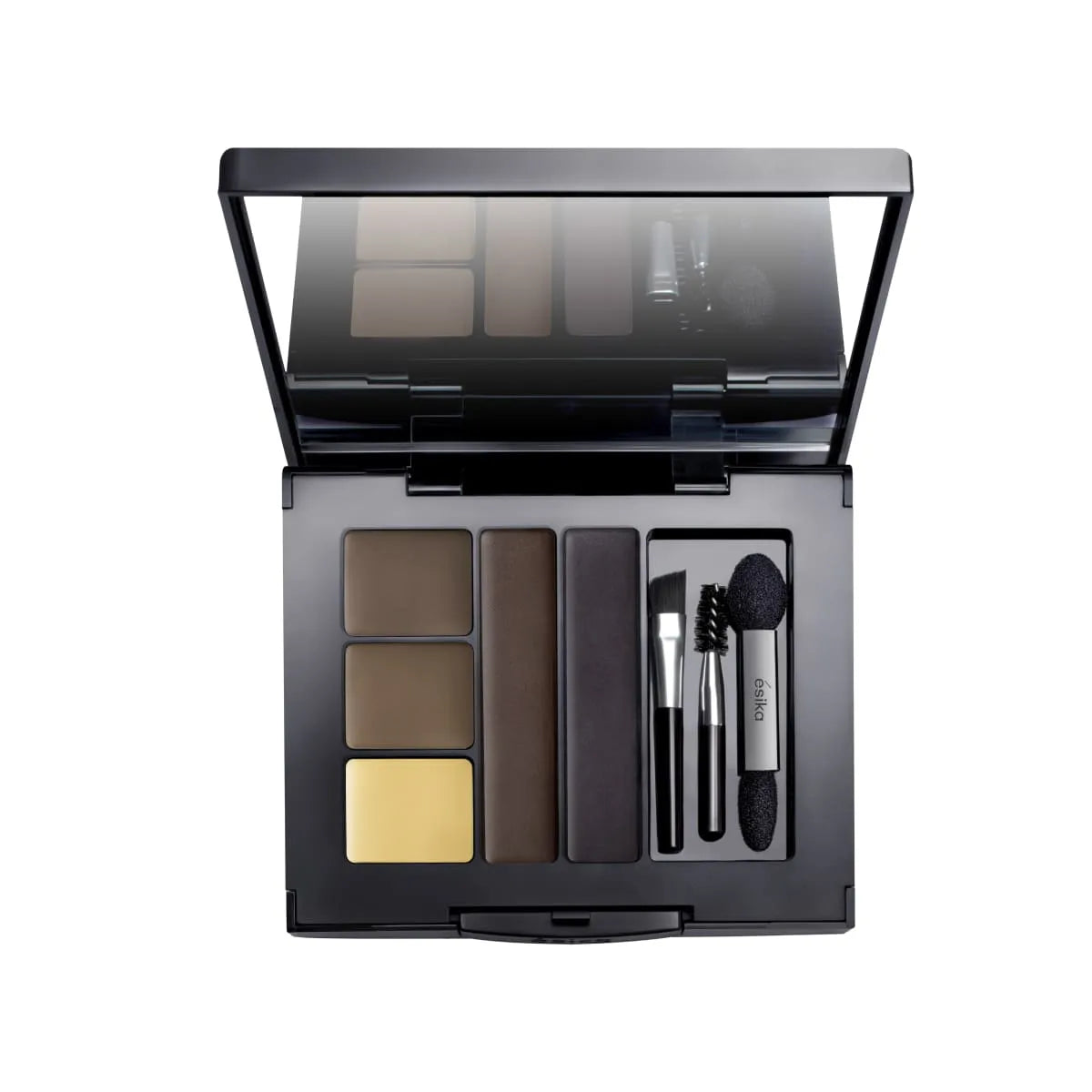 Esika Perfect Eyes Kit Estuche 4 en 1 para Ojos y Cejas 4.7g