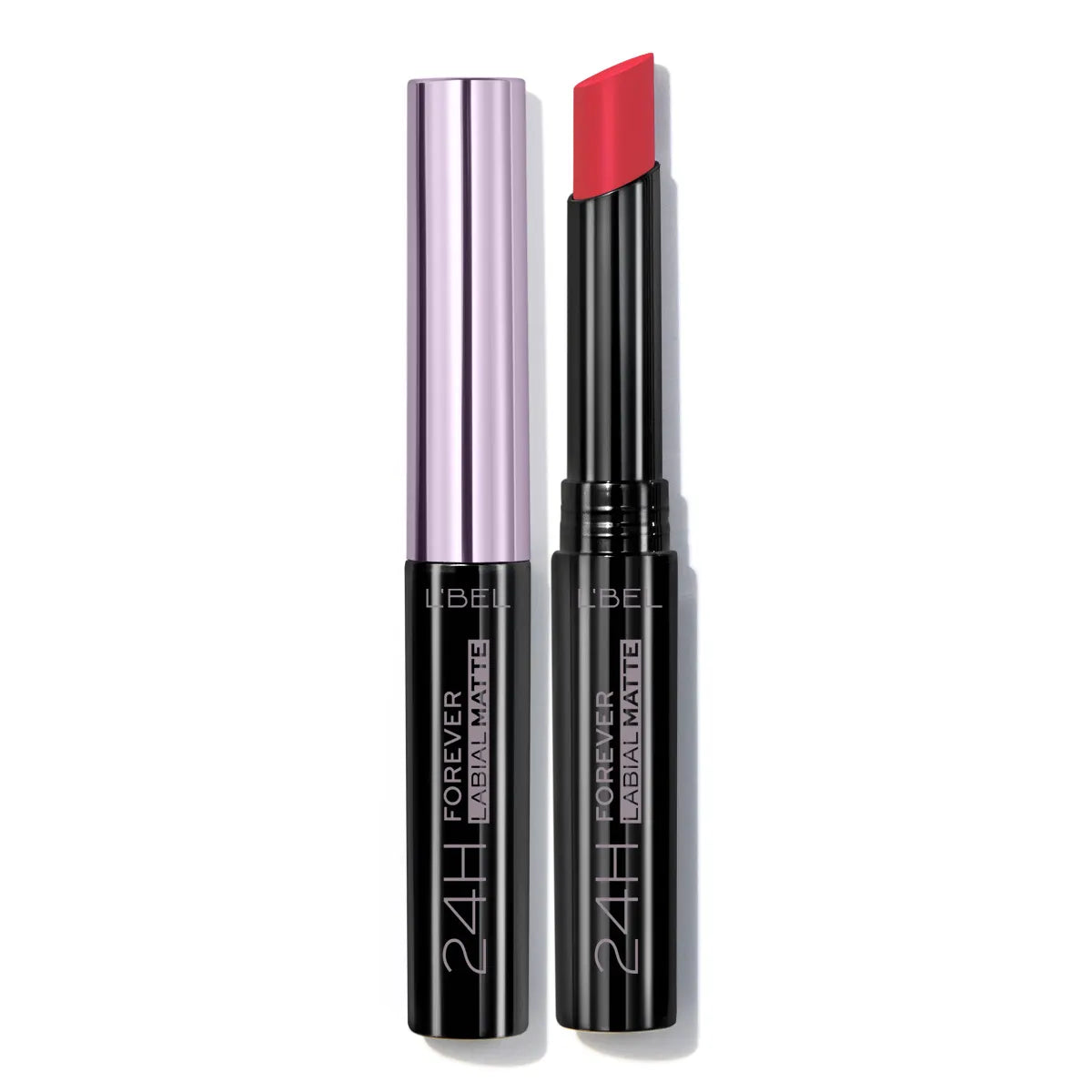 Lbel Labial Mate Forever Barra Tono Coral Vibrant 2g