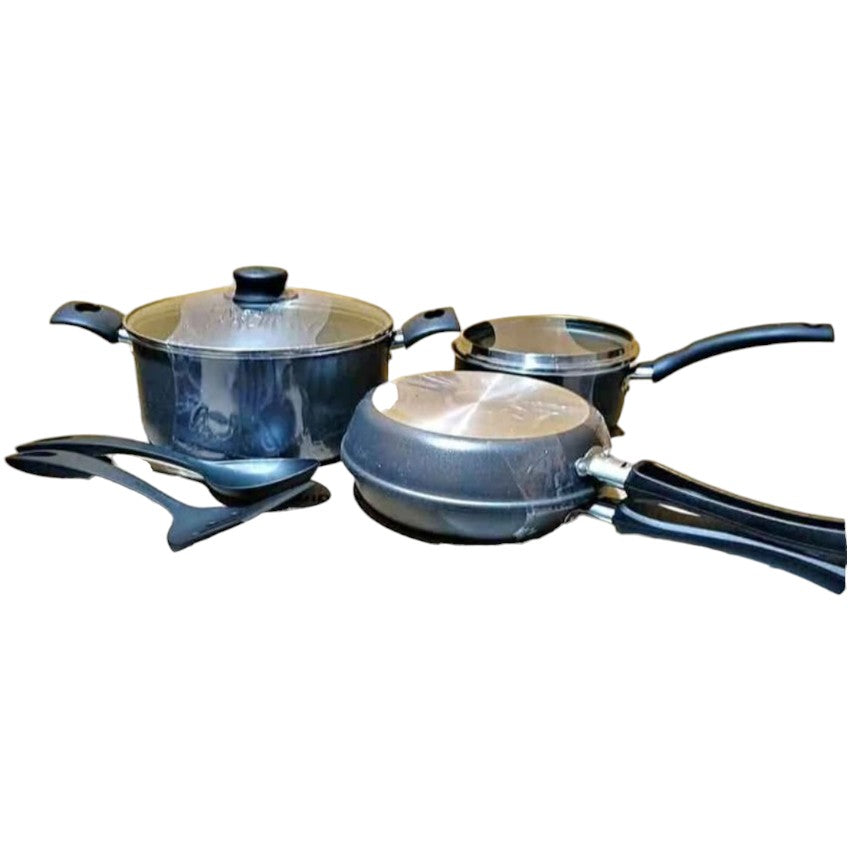 Tramontina Set De Ollas + Omeletera + Cucharones