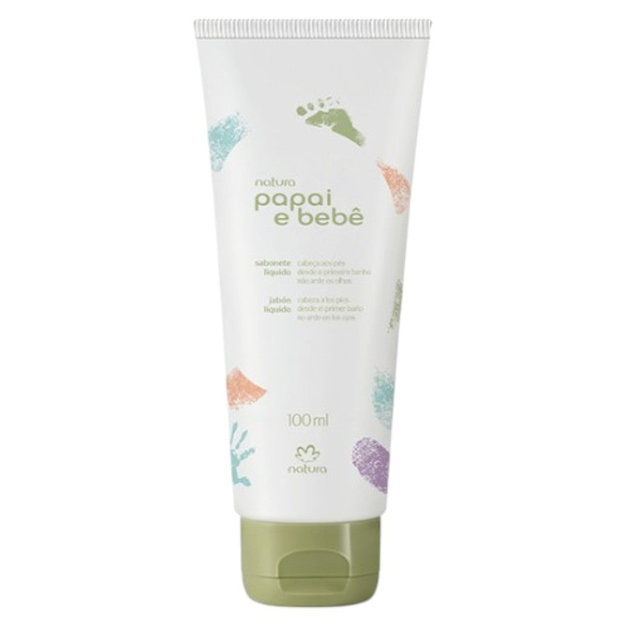 Natura Papa E Bebe Jabon Liquido Verde 100ml