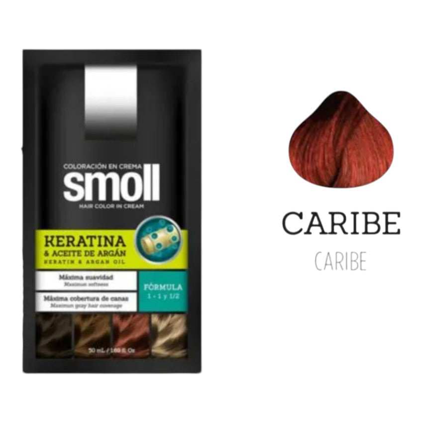 Smoll Tinte Para Cabello Tono Caribe Caribe