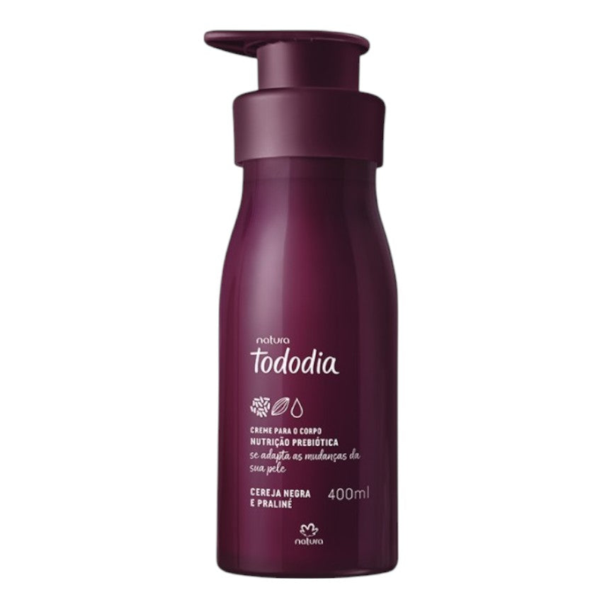 Natura Tododia Crema Corporal Cereza Negra y Almendras Dulces 400ml