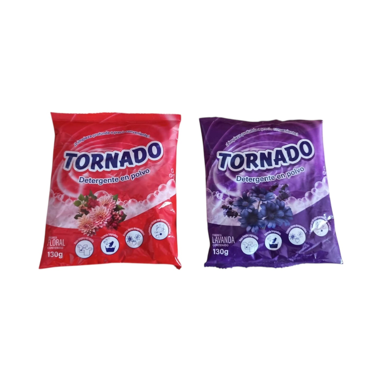 Tornado Detergente En Polvo 130g