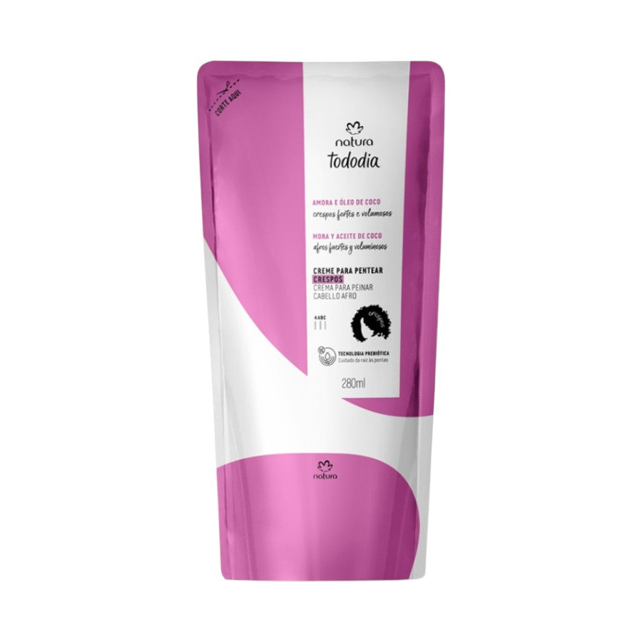 Natura Tododia Crema De Peinar Mora Y Aceite De Coco Repuesto 280ml