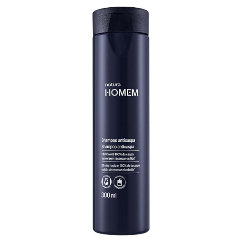 Natura Homem Shampoo Anticaspa 300ml