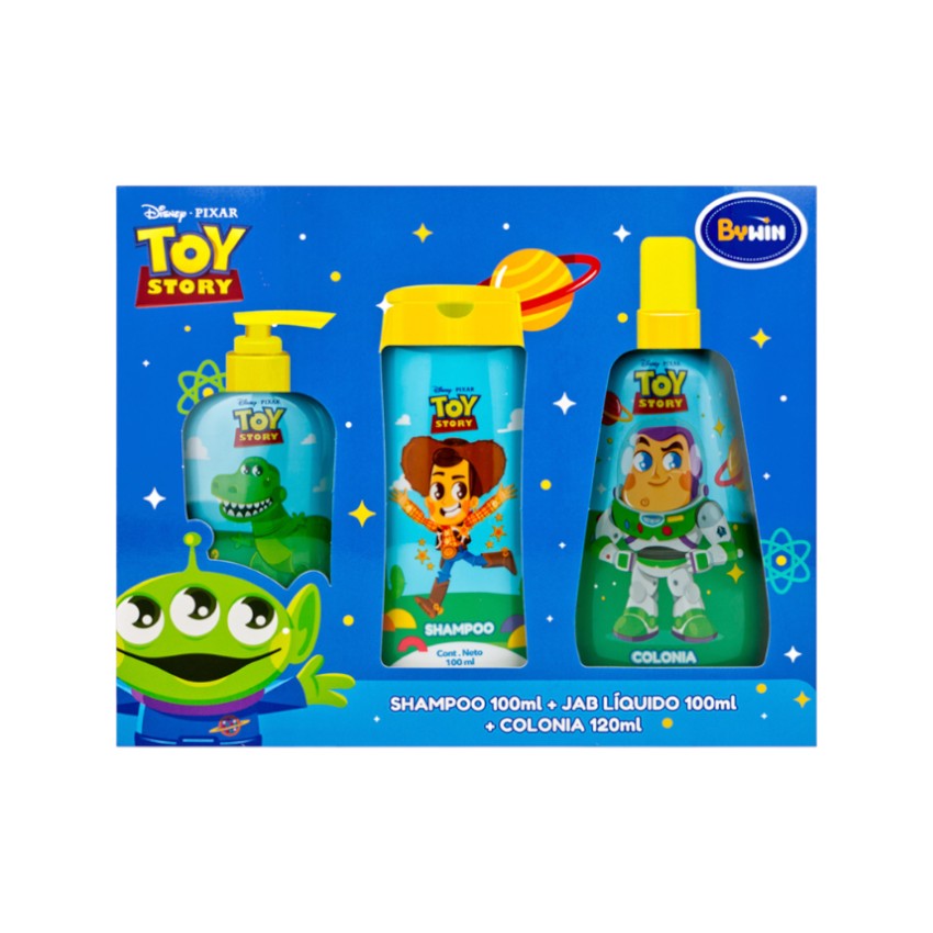 Bywin Disney Baby Toy Story Shampoo + Jabon Liquido + Colonia