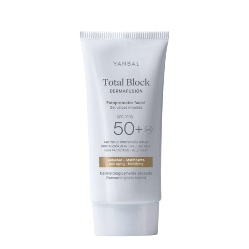 Yanbal Total Block Dermafusion FPS 50+ Fotoprotector Antiedad Matificante 50ml