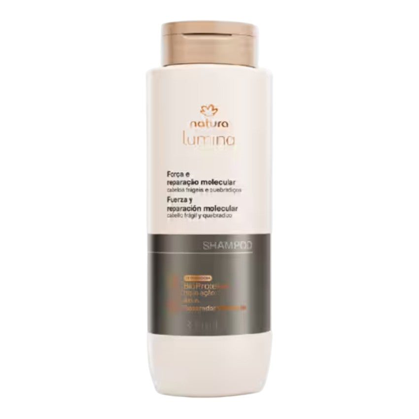 Natura Lumina Shampoo Fuerza Y Reparacion Molecular 300 Ml