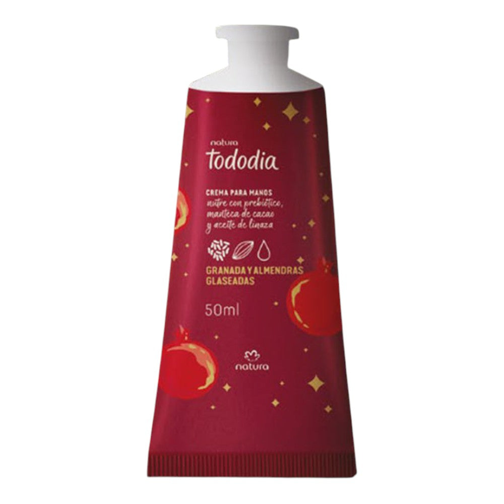 Natura Tododia Crema Para Manos Granada Y Almendras Glaseadas 50ml
