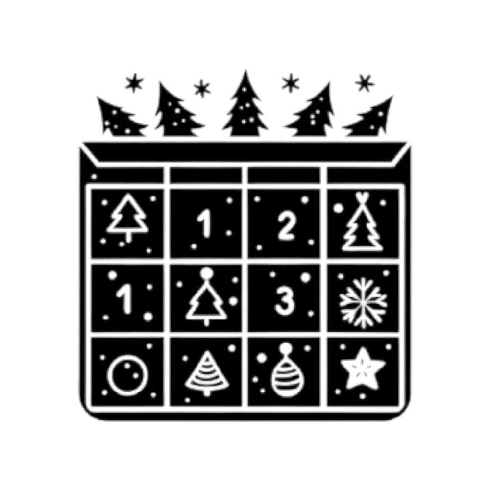Calendario De Adviento Caja Pequeña