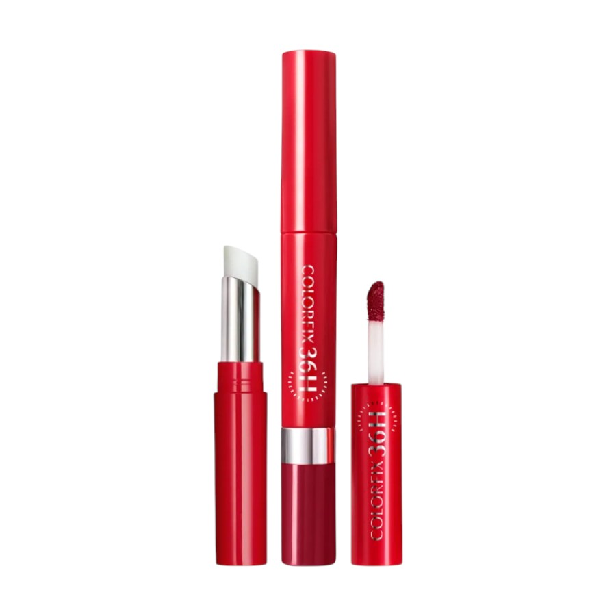 Esika Colorfix 36h Labial Duo Tattoo Rojo Mezcal 1.7g