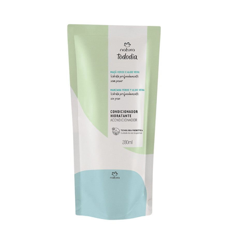 Natura Tododia Acondicionador Manzana Verde Y Aloe Vera 280ml Repuesto