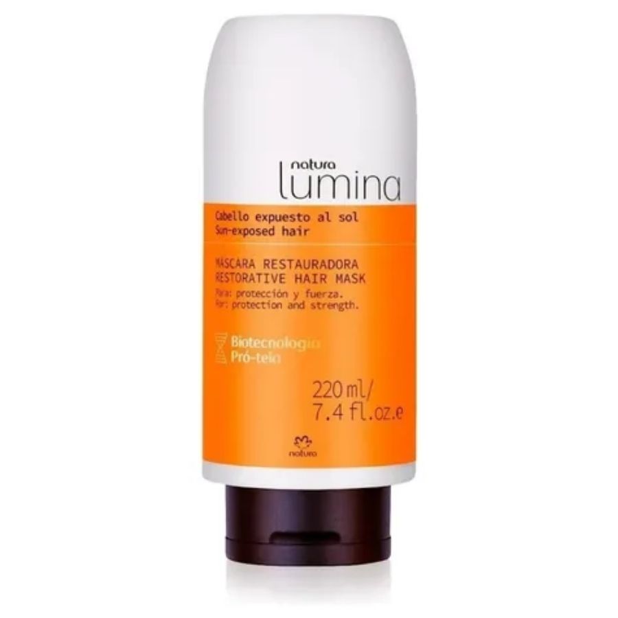 Natura Lumina Cabello Expuesto Al Sol Mascara Restauradora 220 Ml