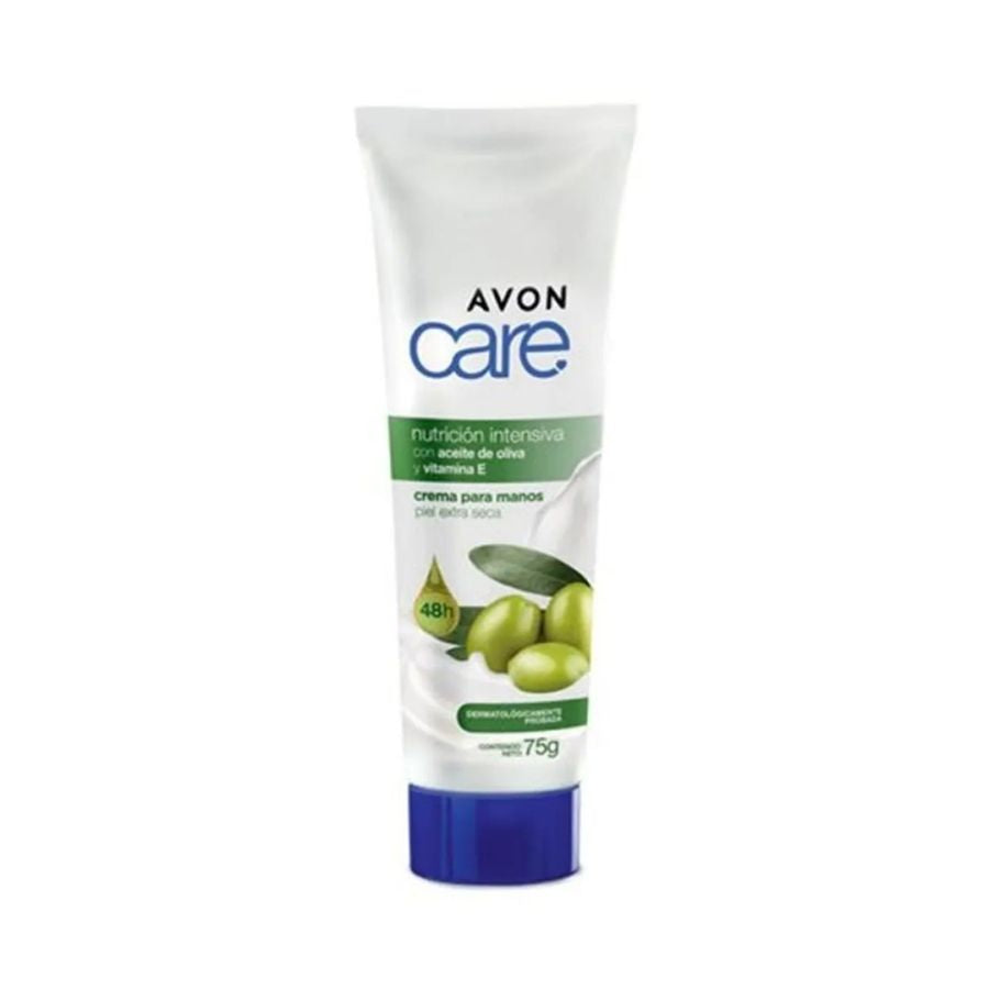 Avon Care Crema Para Manos Para Piel Extra Seca Aceite De Oliva 75G