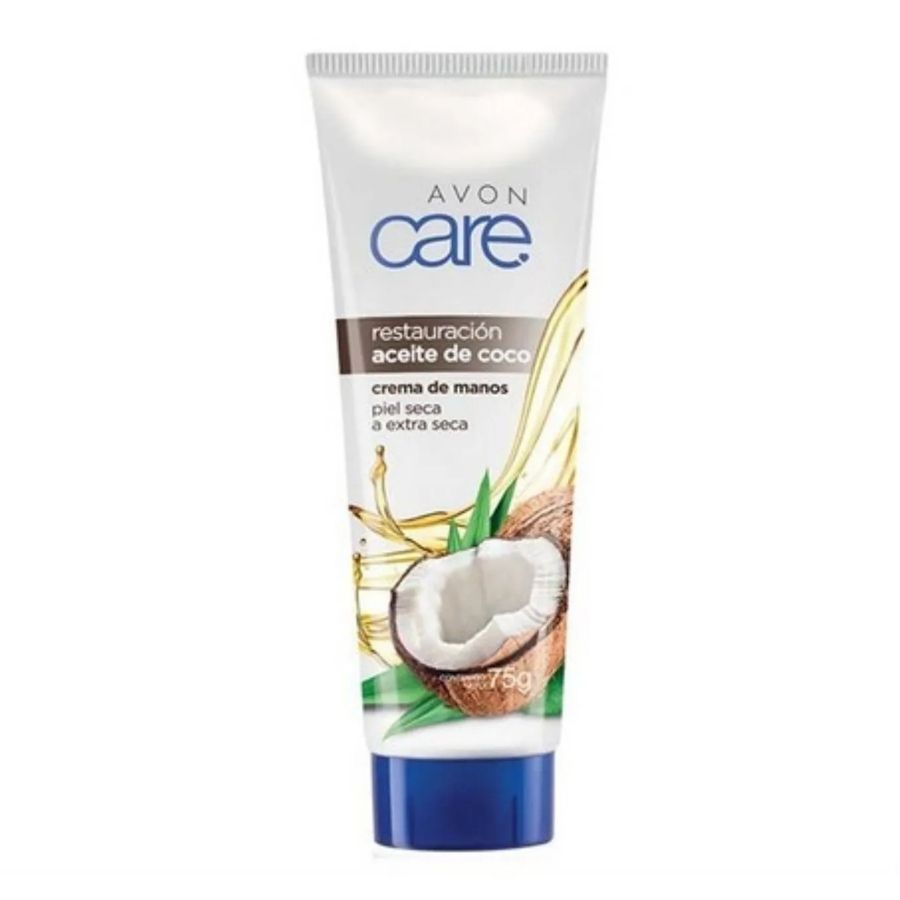 Avon Care Restauracion Aceite De Coco Crema De Manos 75 G