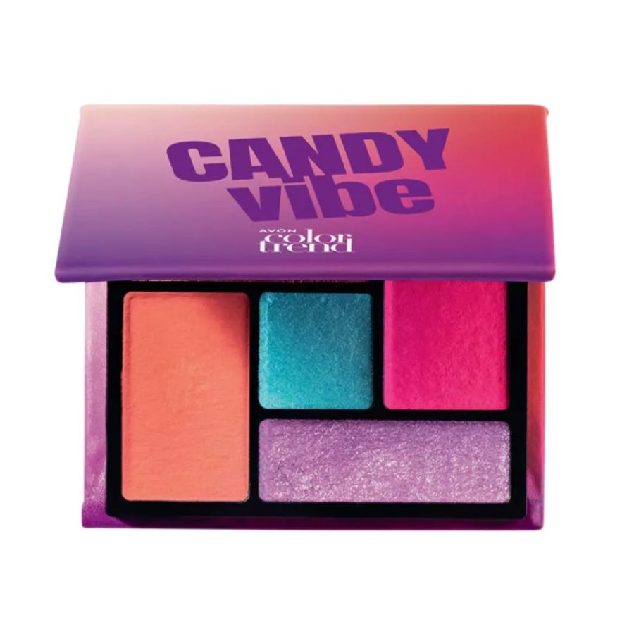 Avon Paleta de Sombras para Ojos Candy Vibe Color Trend Avon 4.2 g