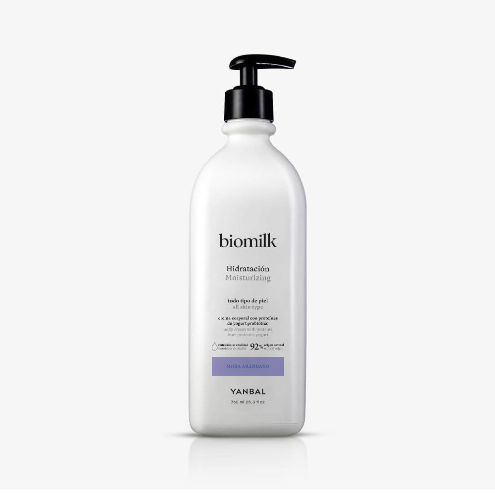 Yanbal Biomilk Crema Corporal Mora Arandano 750ml