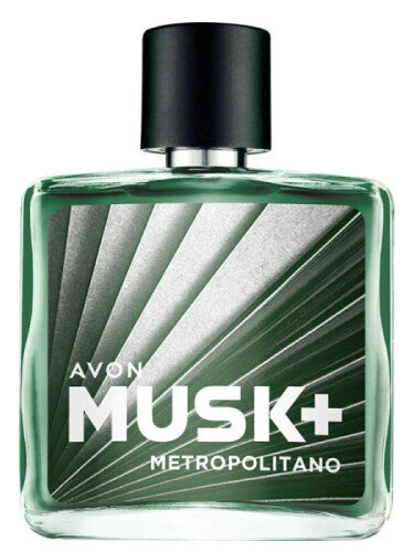 Avon Musk+ Metropolitano Colonia Masculina 75ml