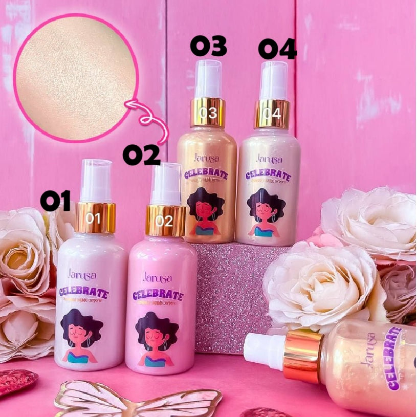 Jarusa Celebrate Iluminador Liquido Corporal Tono 03
