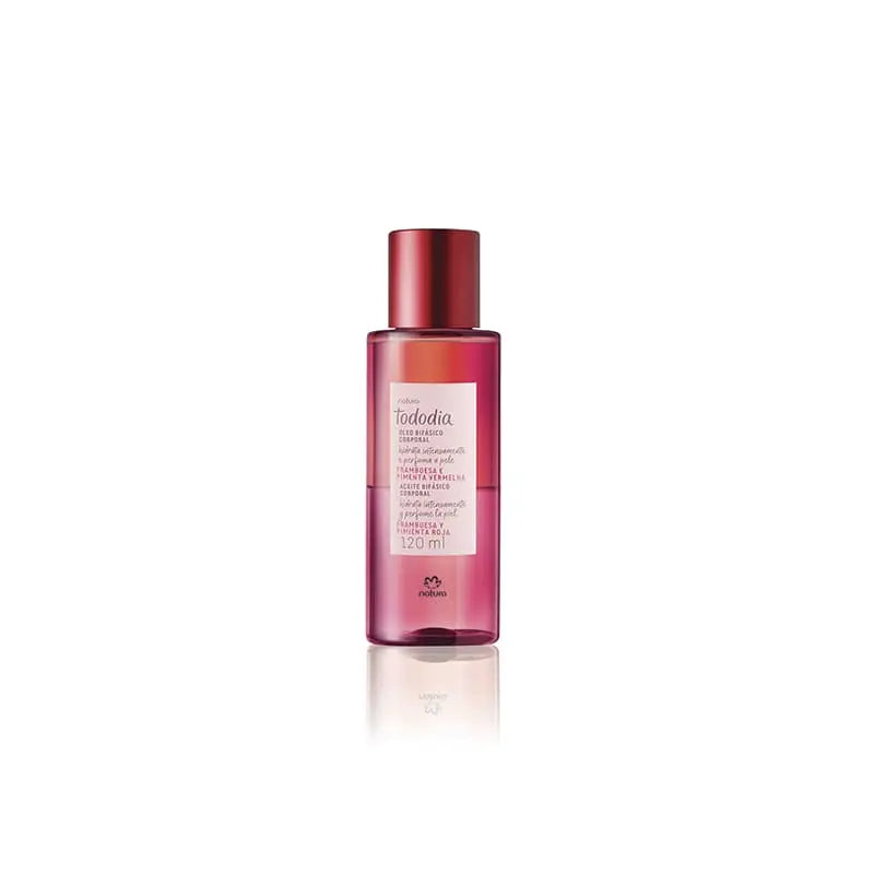 Natura Tododía Aceite Bifasico Frambuesa y Pimienta Roja 120ml