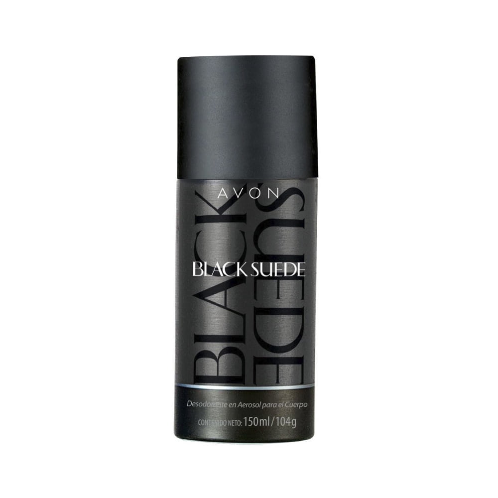 Avon Black Suede Desodorante En Aerosol 150ml