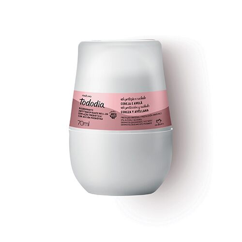 Natura Tododia Desodorante Roll On Cereza Y Avellana 70ml