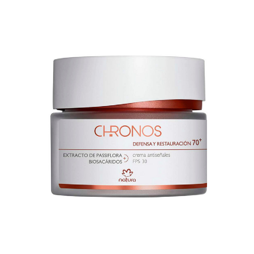 Natura Chronos Crema Antiseñales Defensa Y Restauración 70+ Noche 15g
