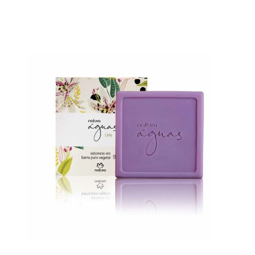 Natura Aguas Violeta Jabon En Barra 90g